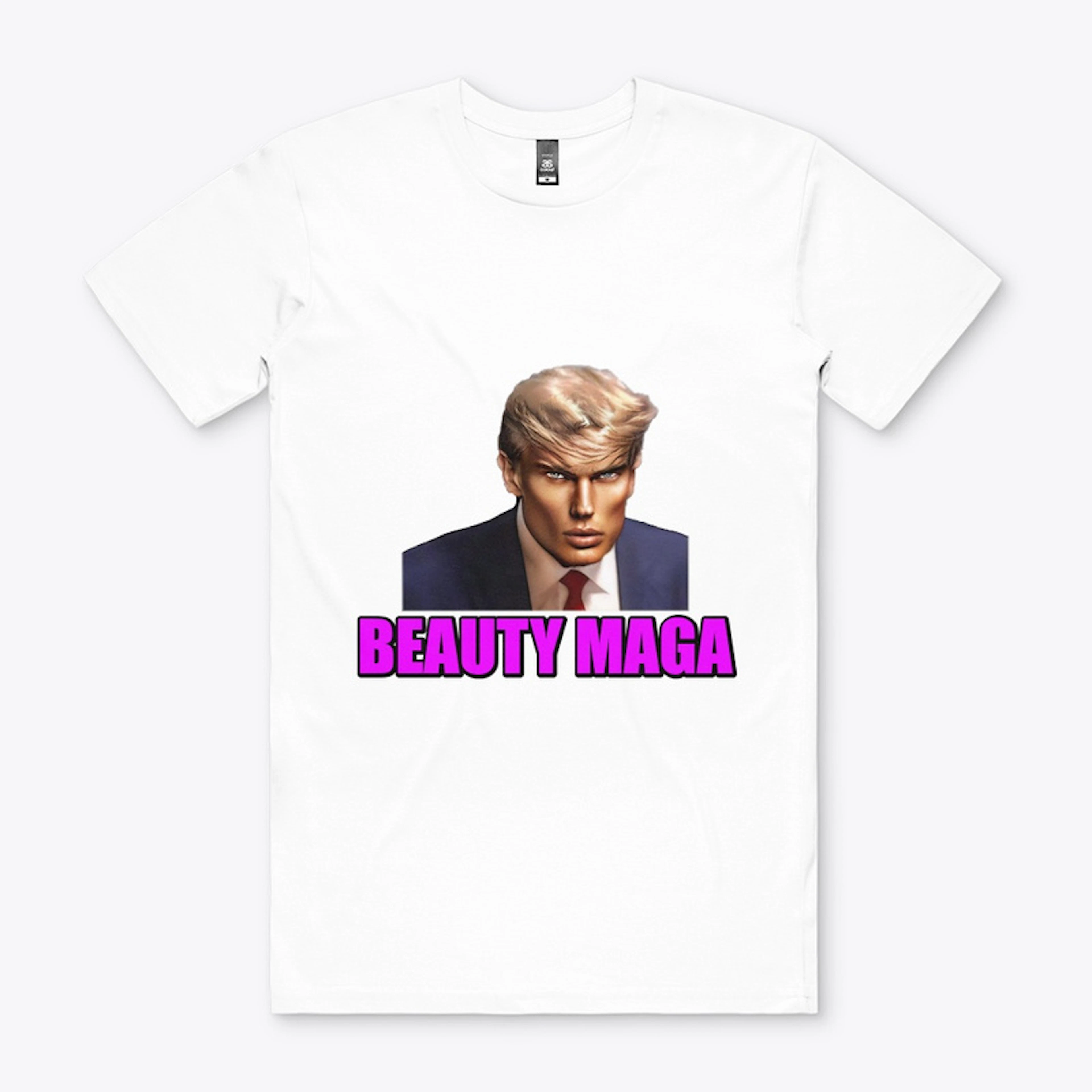 Trump Mugshot "Beauty Maga"