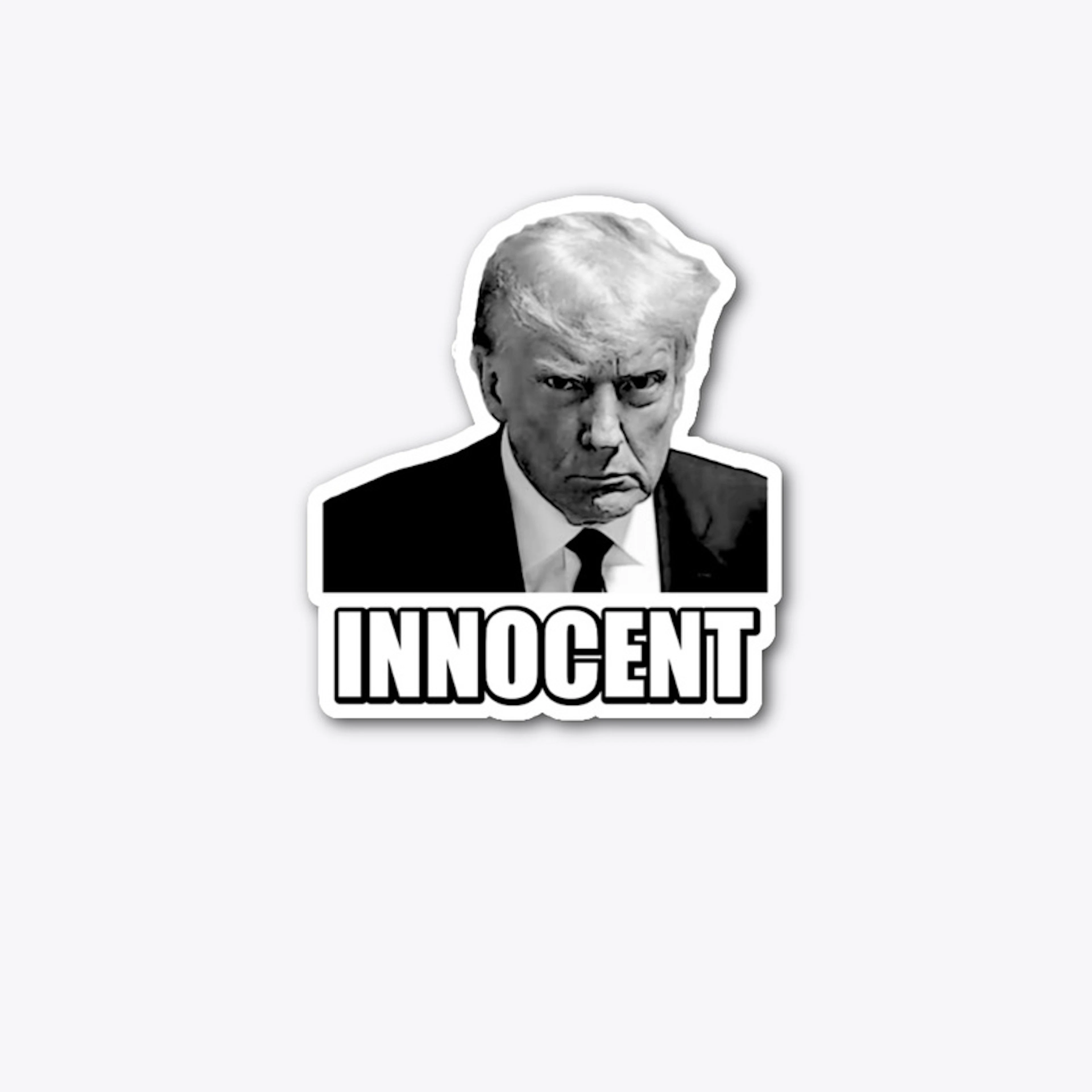 Trump Mugshot Innocent